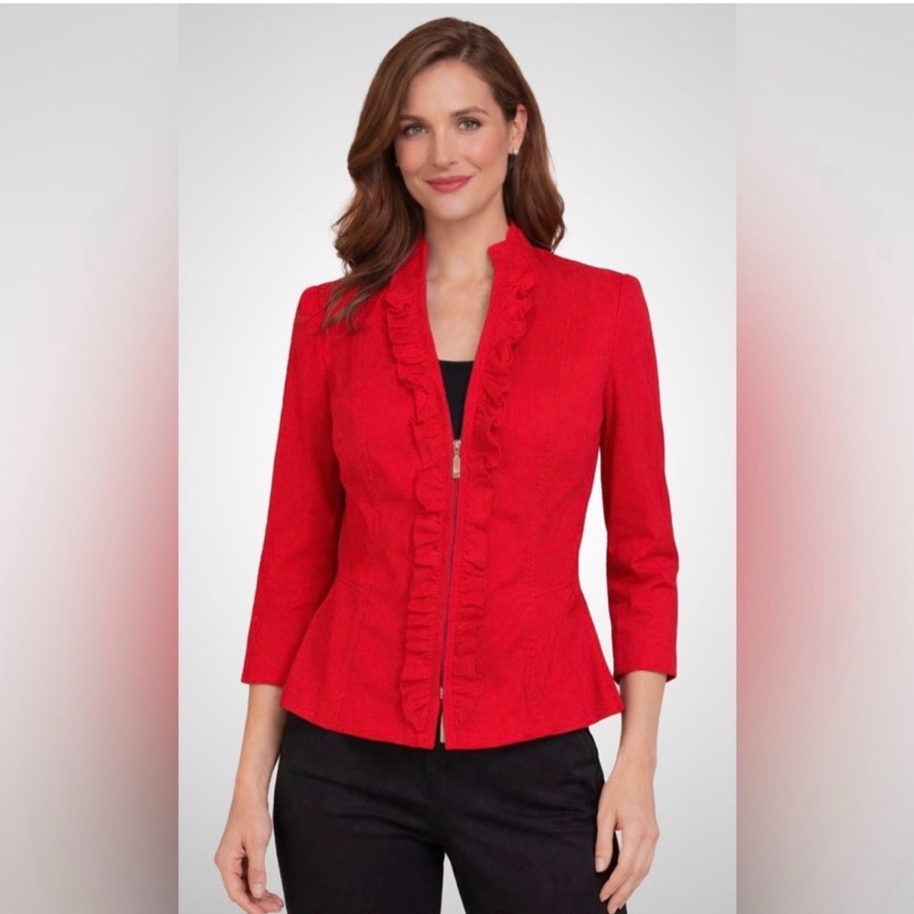 WHBM Red suit
